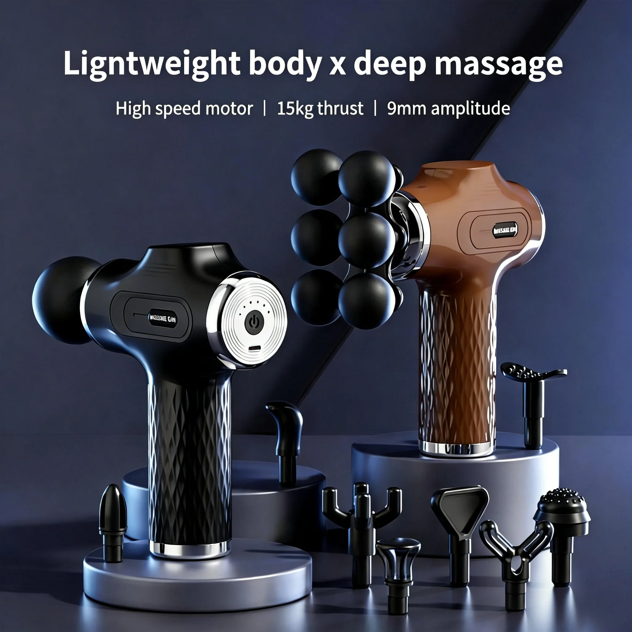 Massage Gun - 10 head massage gun muscle relaxation