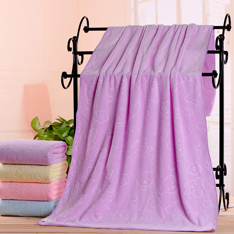 1Pcs Bath Towel Absorbent Quic - Spa Towel ulasan dan harga
