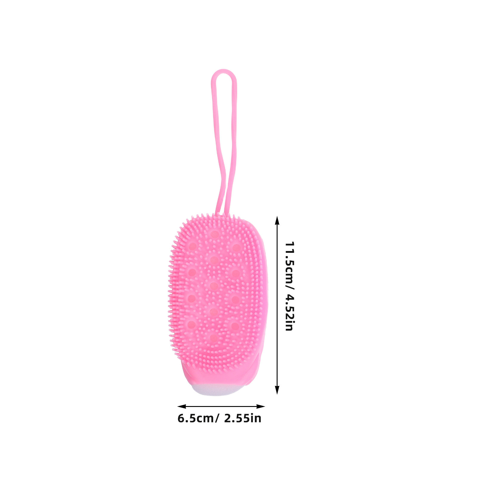 3Pcs Silicone Body Scrubber Du - Body Brush ulasan dan harga
