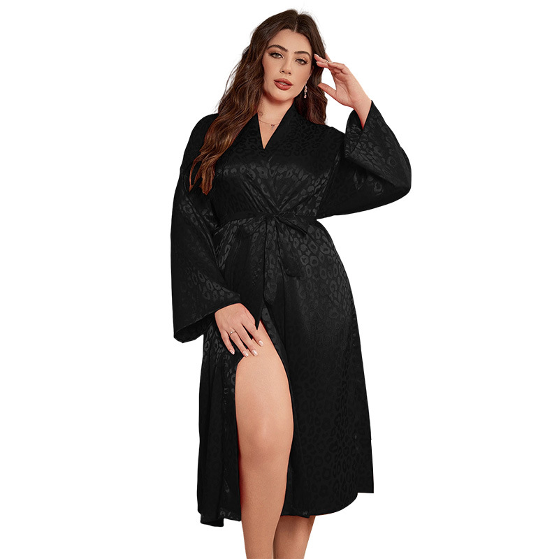 Plus Size Robe Pajama Women Sl - Bathrobe ulasan dan harga
