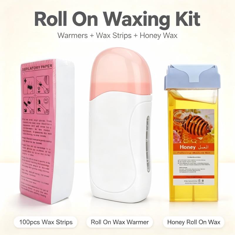 Women Home Hair Removal Kit Ro - Wax Warmer ulasan dan harga