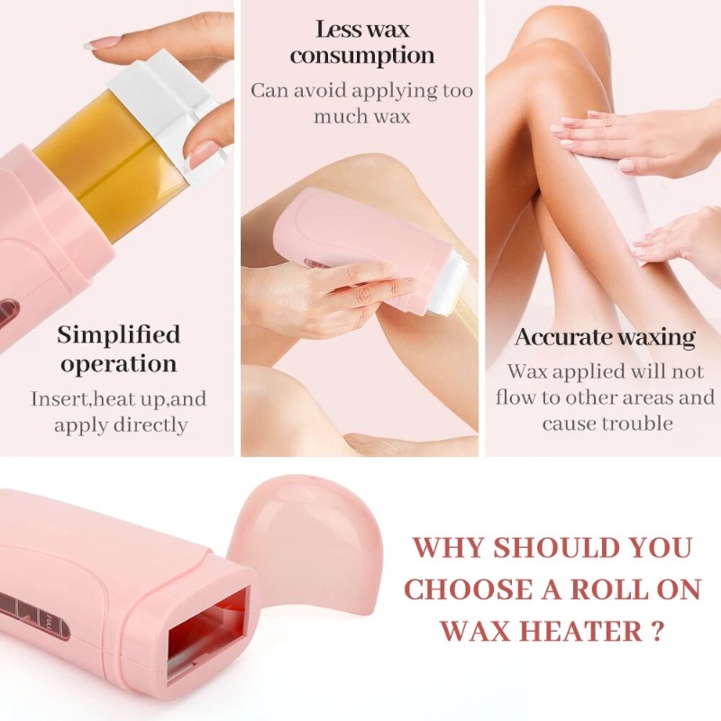 Women Home Hair Removal Kit Ro - Wax Warmer ulasan dan harga