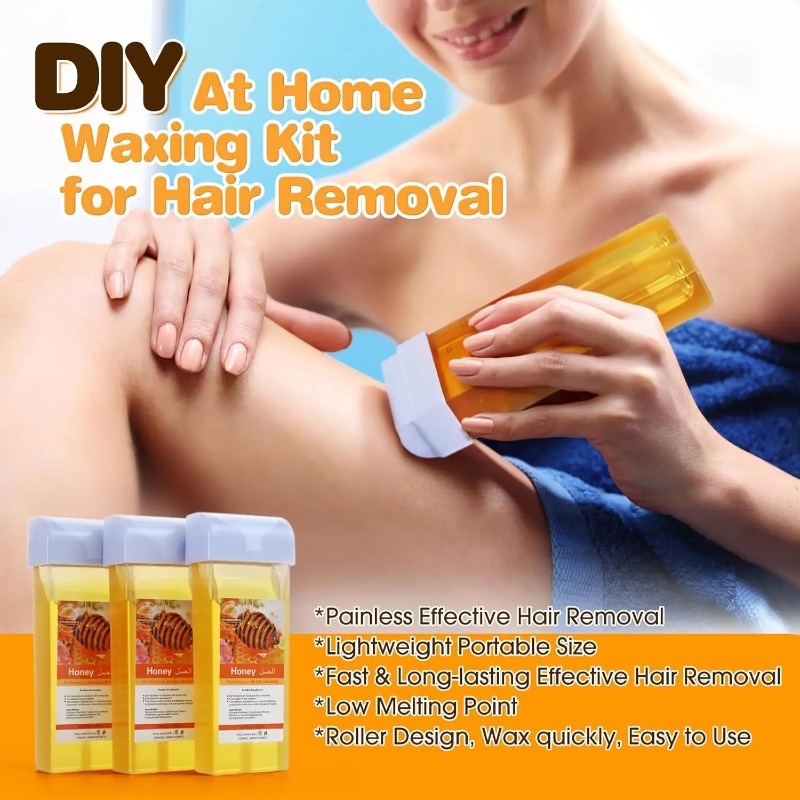 Women Home Hair Removal Kit Ro - Wax Warmer ulasan dan harga