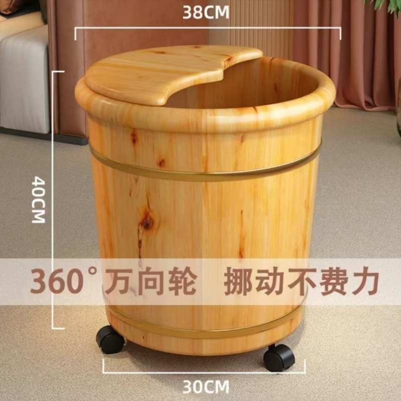 Wooden Foot Soaking Bucket, So - Foot Spa ulasan dan harga