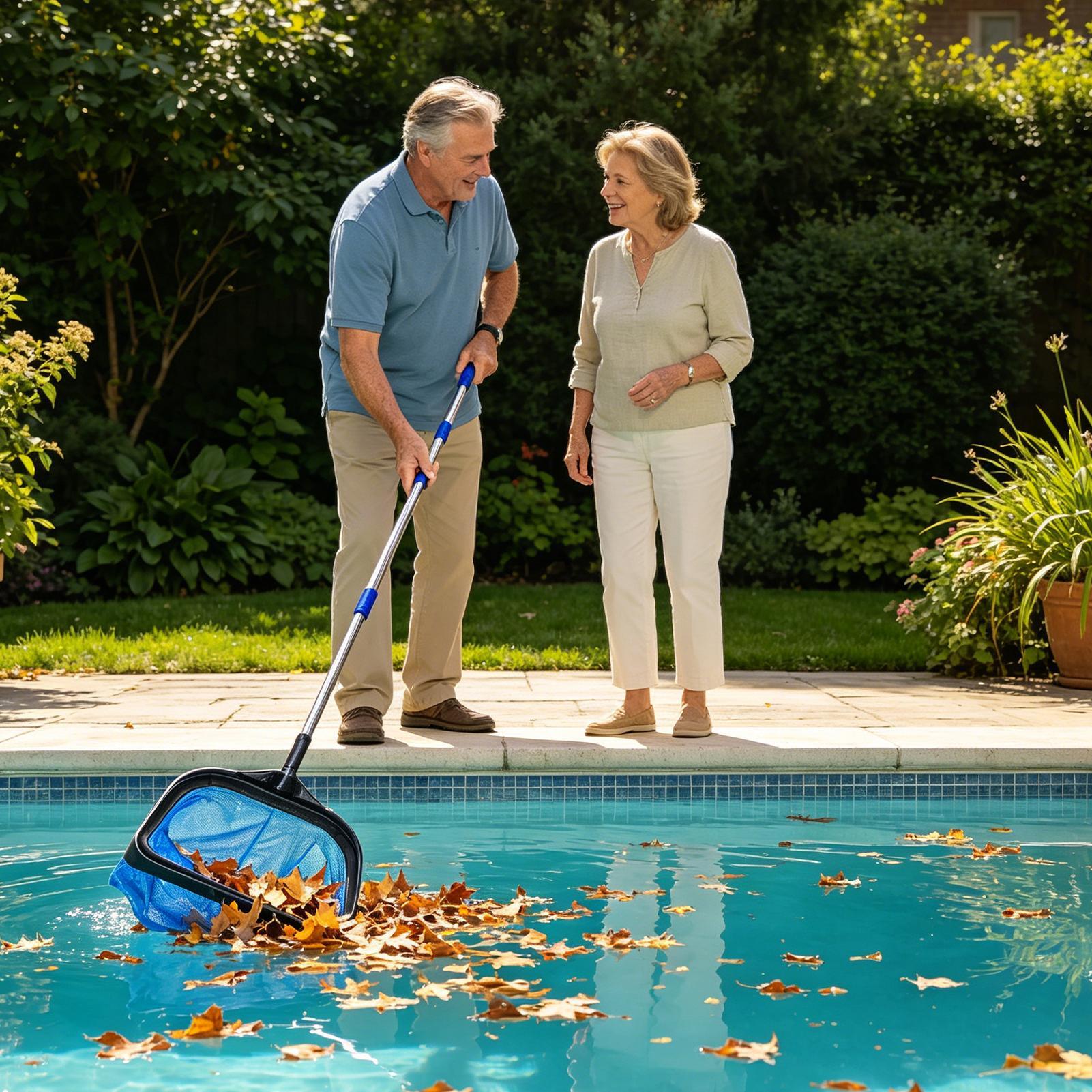 Heavy Duty Mesh Pool Skimmer S - Hot Tub ulasan dan harga