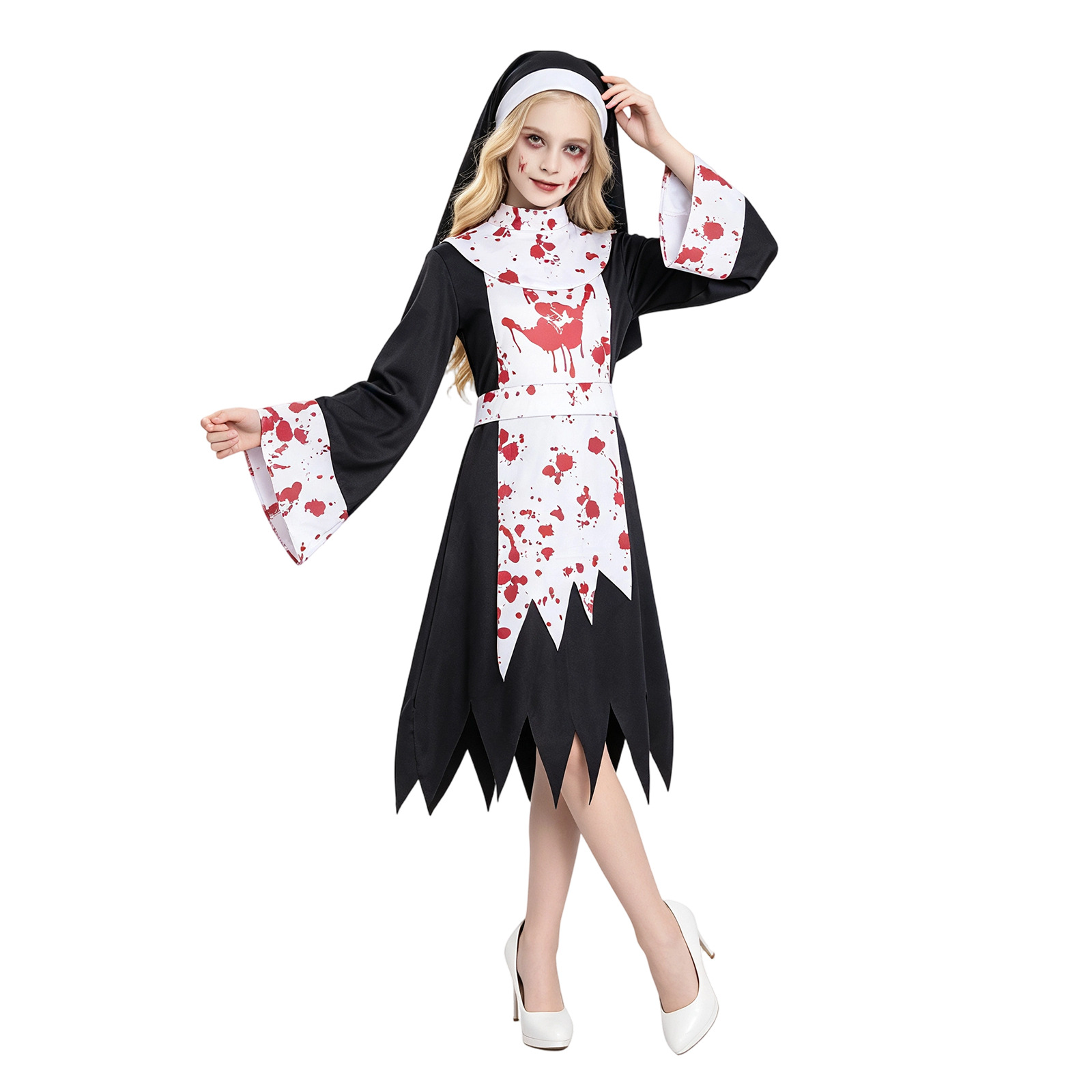 Women Kids Halloween Scary Dar - Bathrobe ulasan dan harga