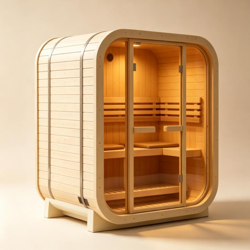 Custom Luxury Sauna Cabin Soli - Spa Wellness Gym ulasan dan harga