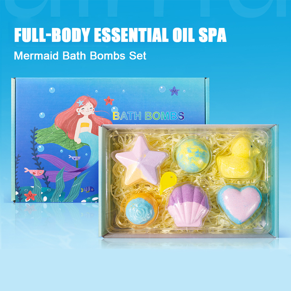6Pcs Bath Bomb Gift Set for Wo - Bath Salts ulasan dan harga