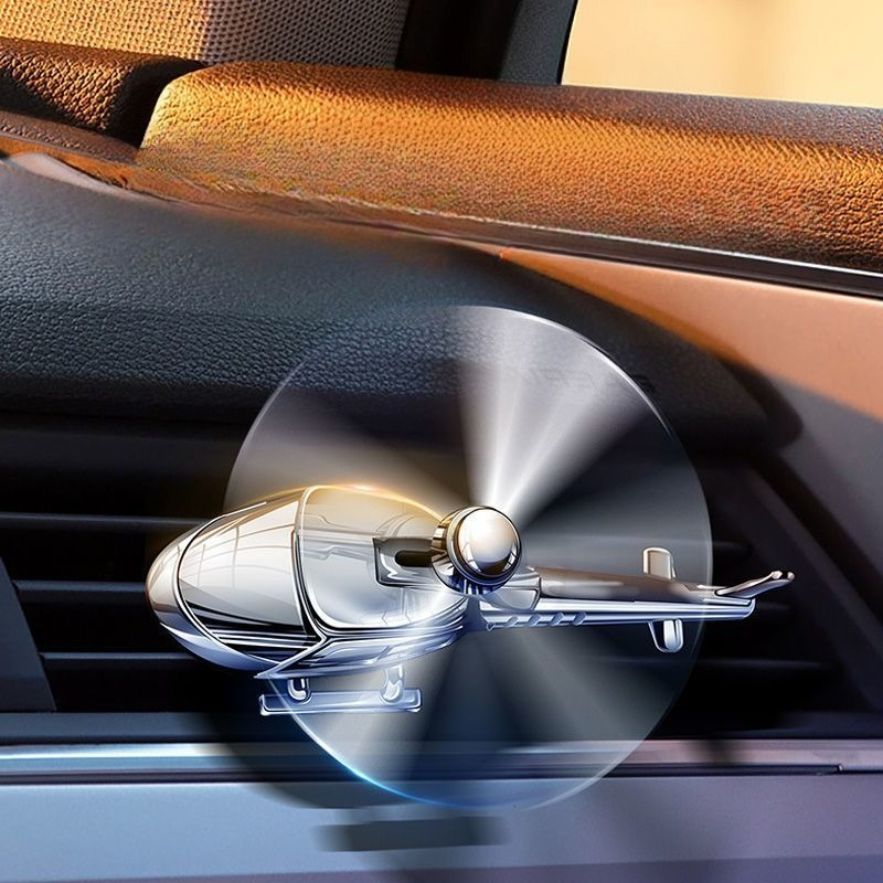Car Air Vent Clip Fan Airplane - Aromatherapy Diffuser ulasan dan harga