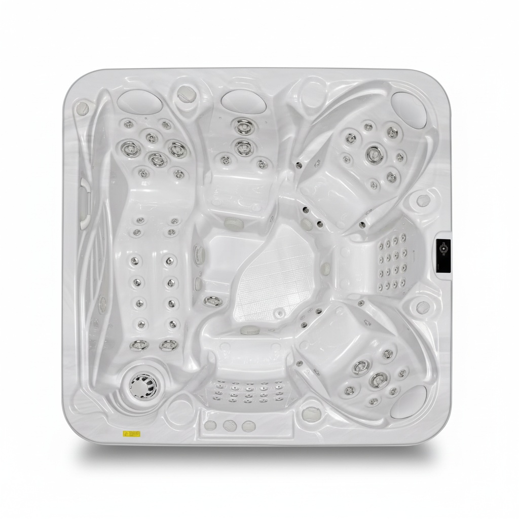 Luxury Hot Tub, 6 Person Acryl - Hot Tub ulasan dan harga